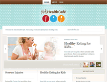 Tablet Screenshot of kidshealthcafe.com